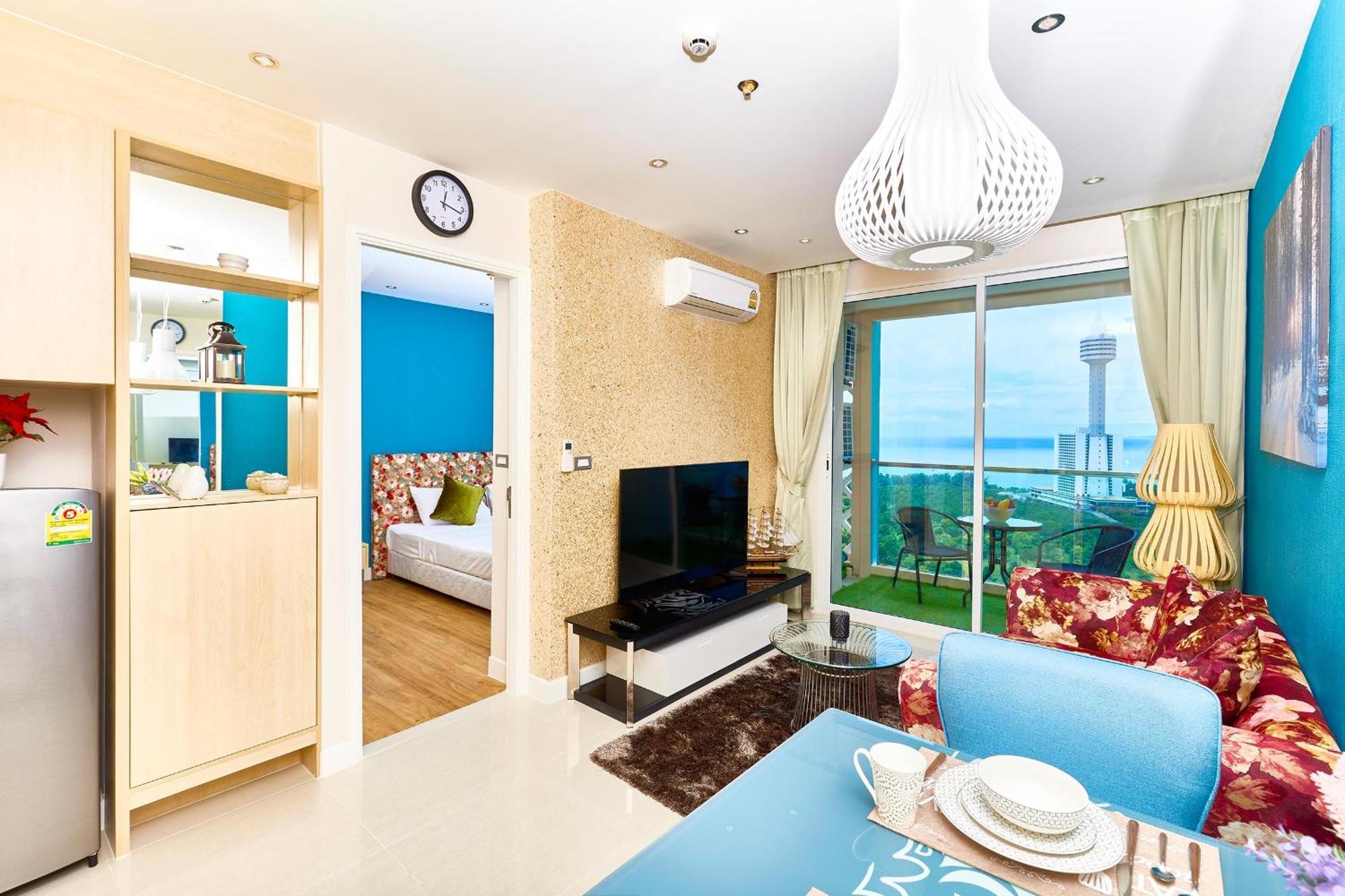 Grande Carribean - Seaview - Jomtien -Free Taxi From The Airport Apartment Pattaya Exterior photo